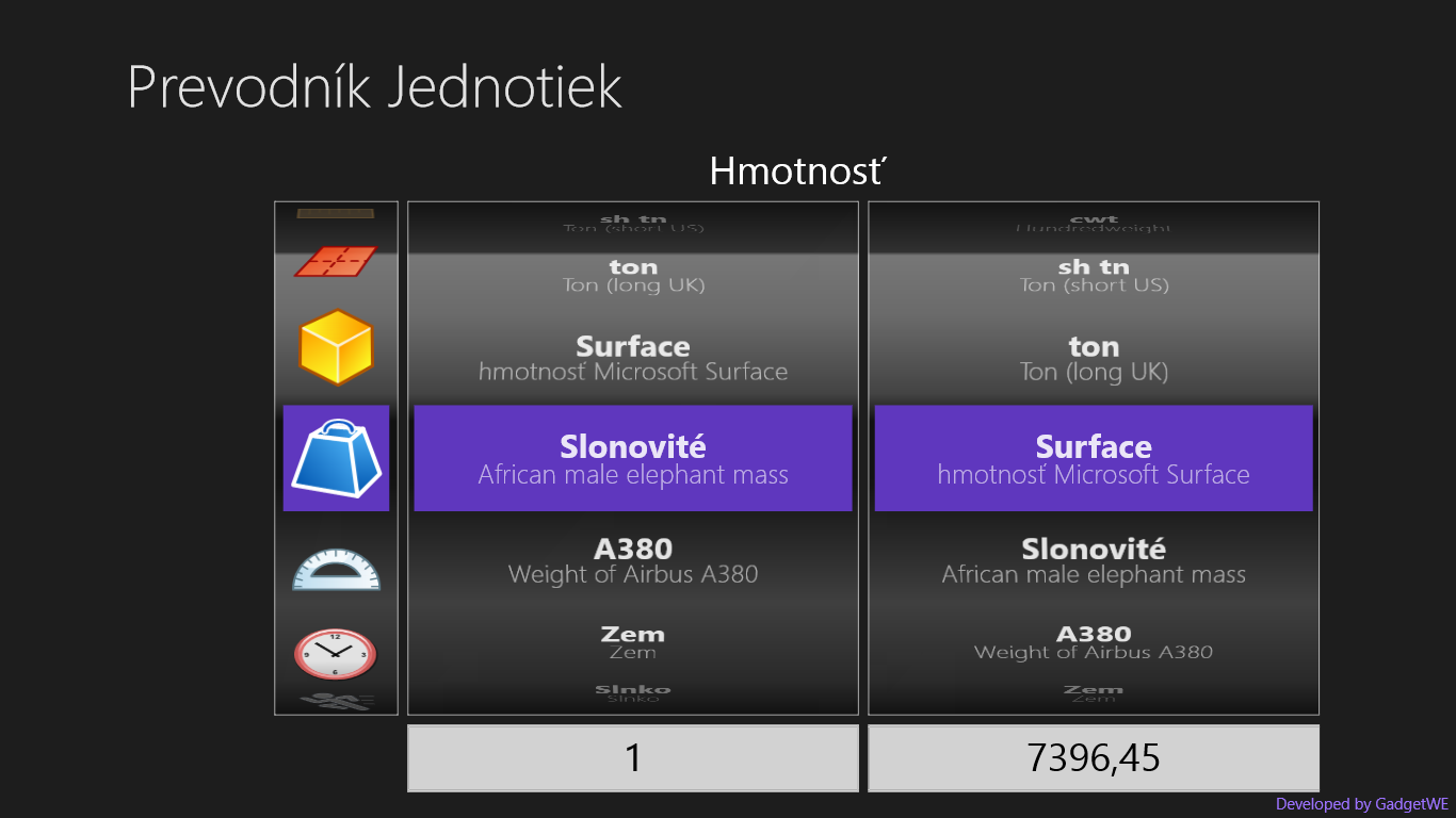Prevodník Jednotiek